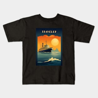 Cruise Travel Kids T-Shirt